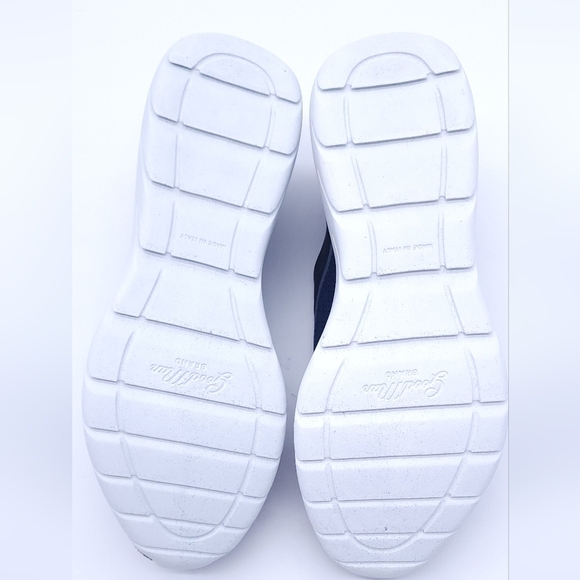 Good Man Brand GMB Knit Trainer Sky Captain Blue Men’s Italian Sneaker Size 12 - Picture 9 of 10